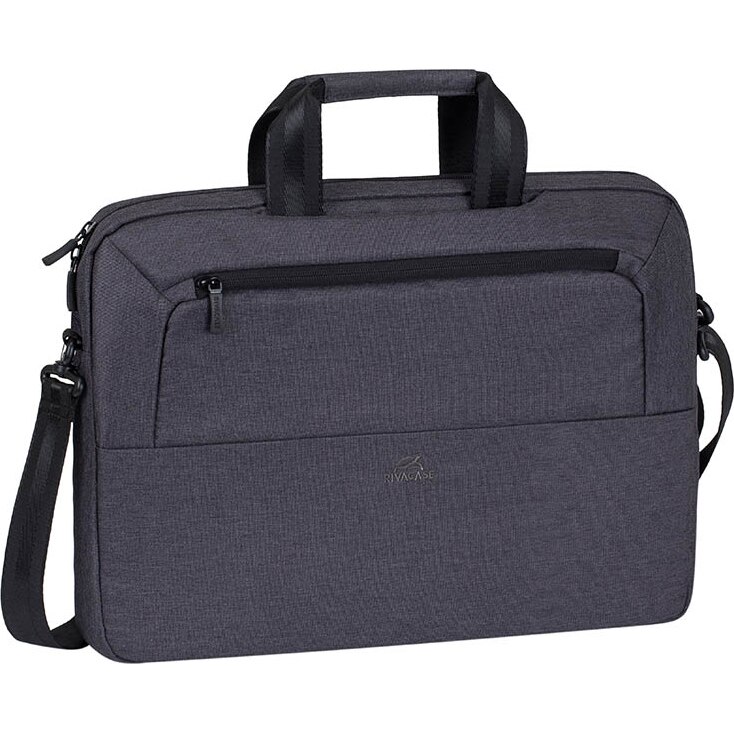 Geanta laptop RivaCase, 15,6", Negru