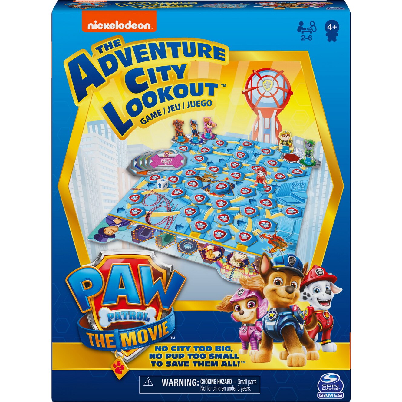 Game Paw Patrol The movie The adventure city lookout, Fun Tower