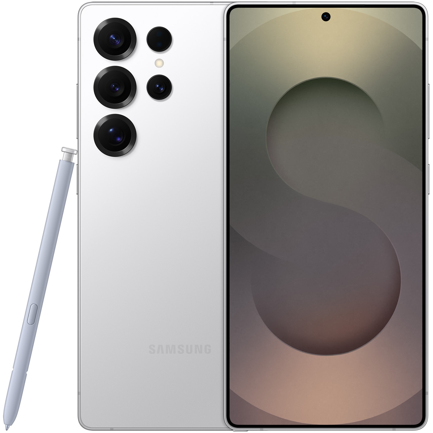 Mobile phone Samsung Galaxy S25 Ultra, Dual SIM, 12GB RAM, 256GB, 5G, Titanium WhiteSilver