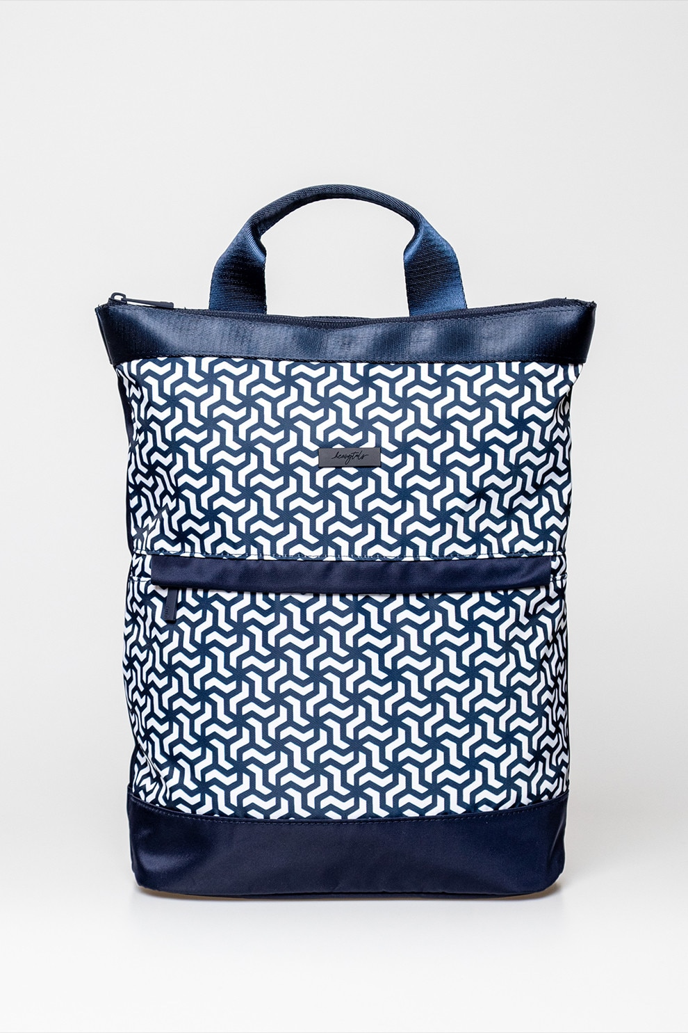 HEAVY TOOLS, Rucsac cu bretele cu logo Every, Alb, Bleumarin