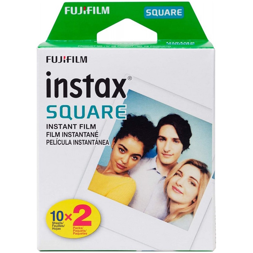 Fujifilm Square instant film, 2x10 pcs