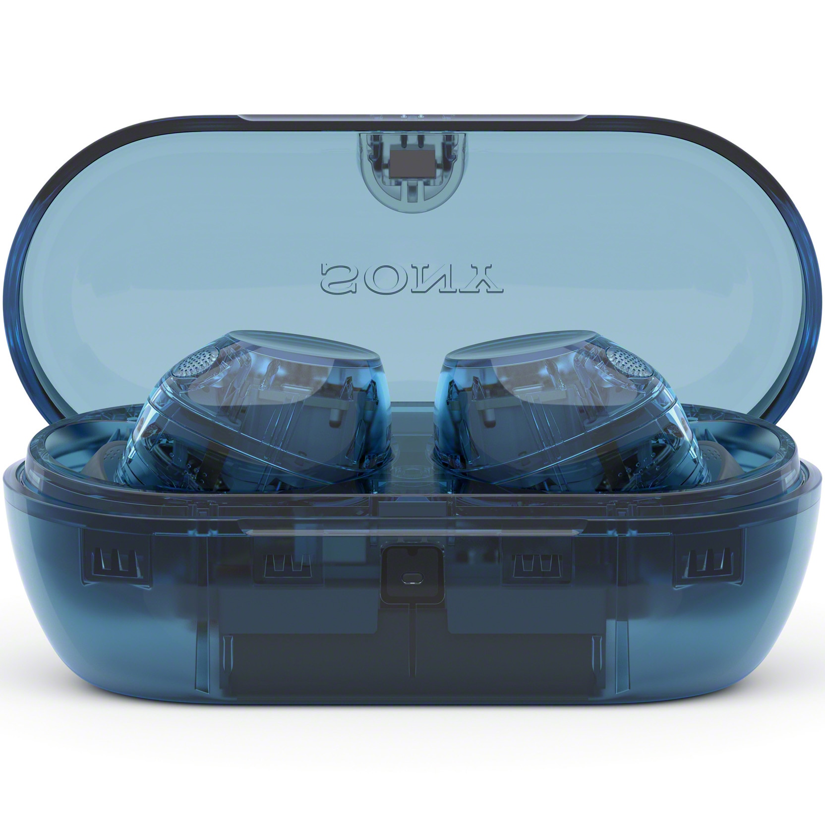 In-Ear Headphones Sony WF-C710NL, True Wireless, Noise Canceling, Bluetooth, Microphone, Multipoint, Fast Pair, Quick Charge, IPX4, Battery life 40 hours, Glass Blue