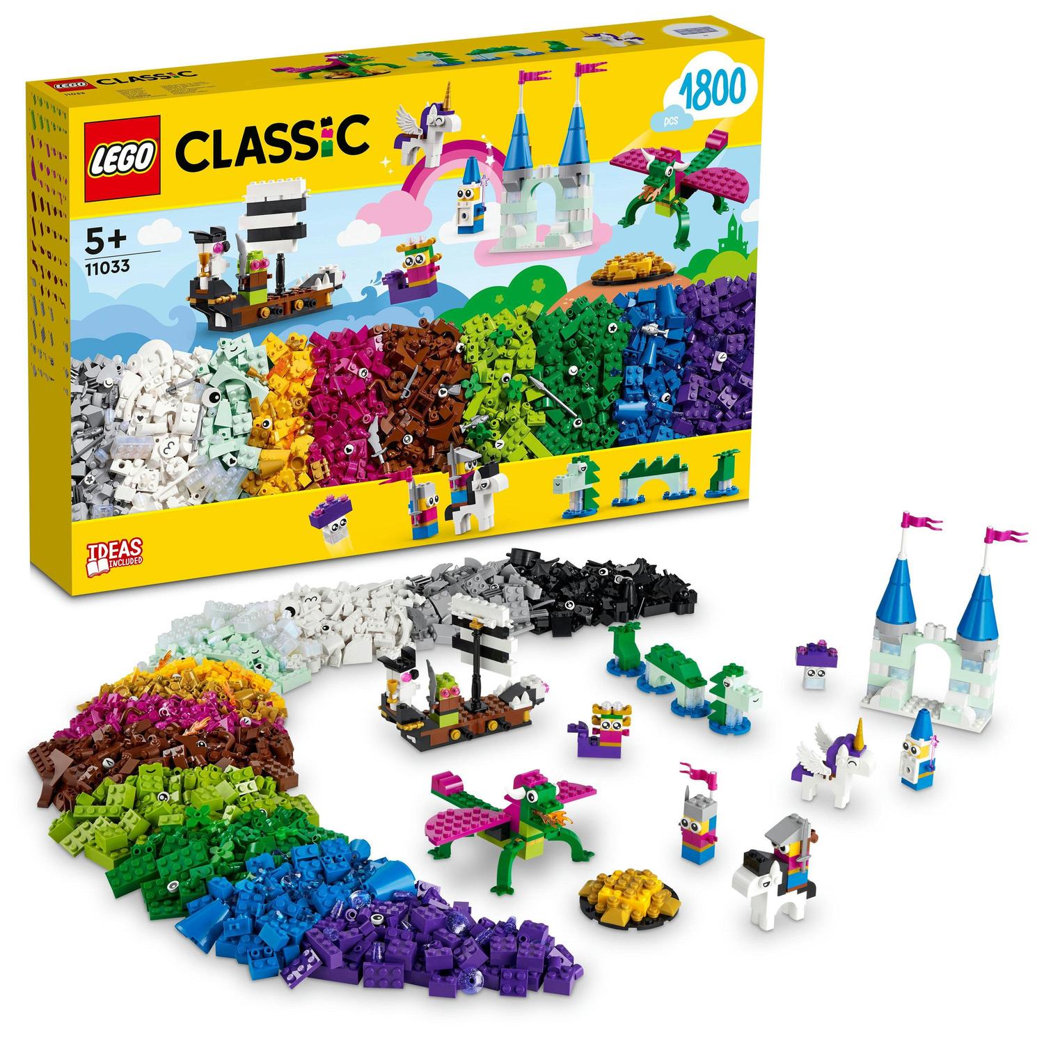 LEGO® Classic - Creative Fantasy Universe 11033, 1800 pieces