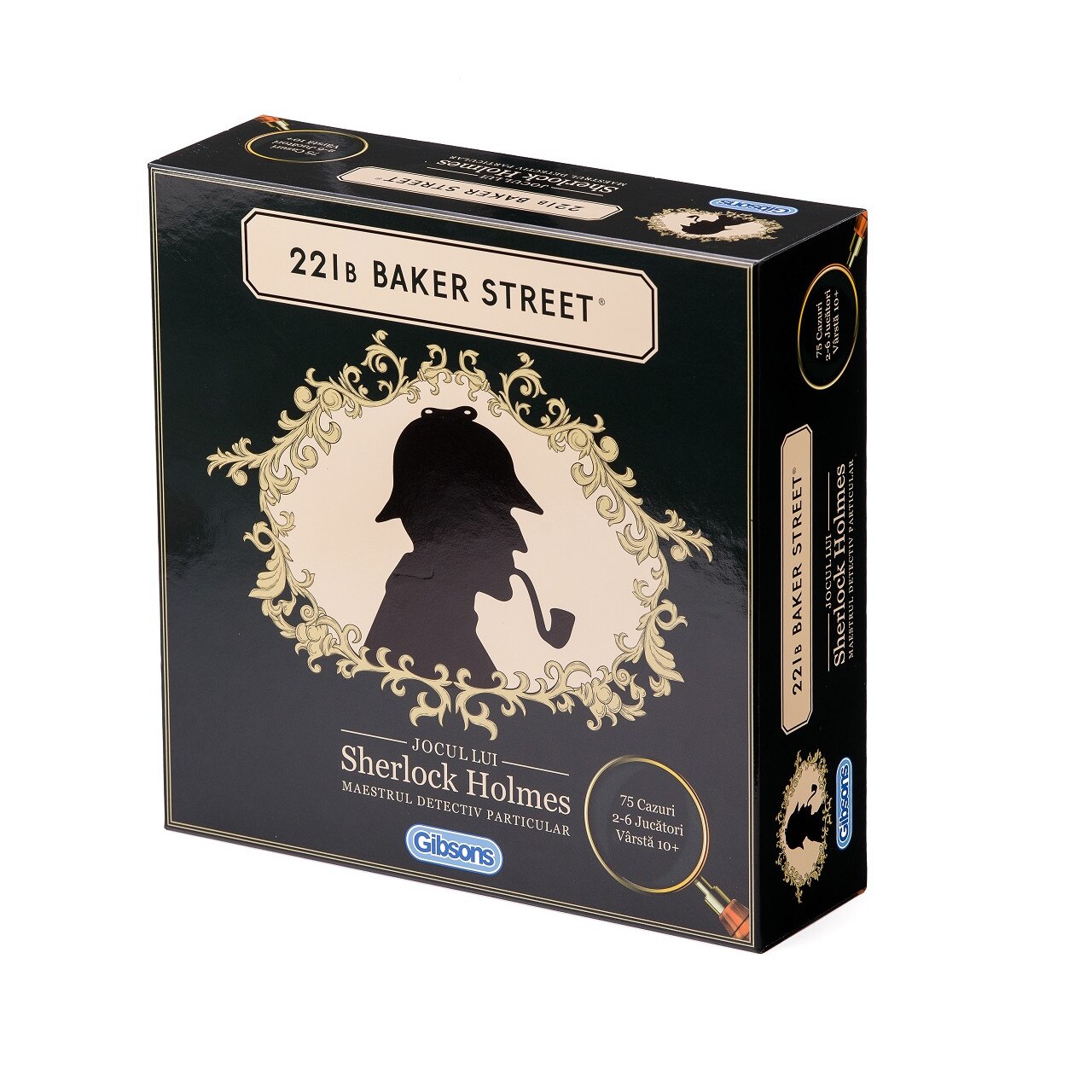 Joc 221B Baker Street - Sherlock Holmes, limba romana, 2-6 jucatori, +10 ani