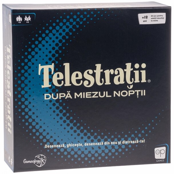 Joc adulti Telestratii dupa miezul noptii, limba romana, 4-8 jucatori, +18 ani