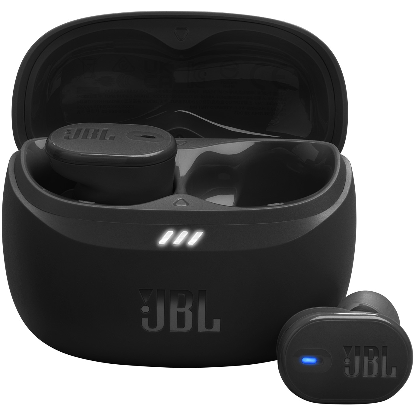 In-Ear Headphones JBL Tune Buds 2, True Wireless, Bluetooth, ANC, 48h autonomy, IP54, Multi-point, Black