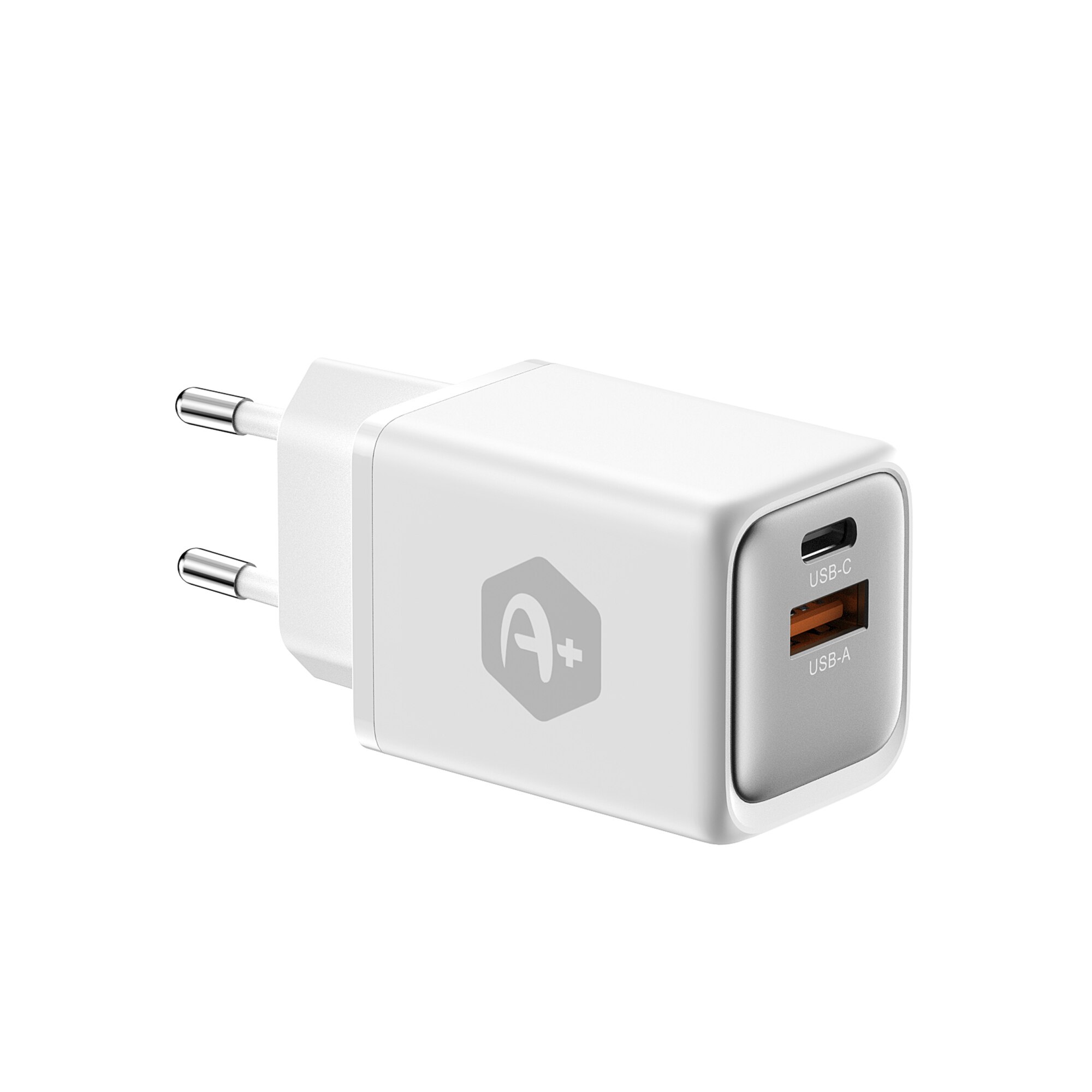 Incarcator de retea Tehnologie GaN 2 porturi (1x USB C, 1x USB 3.1)Power Delivery 45W