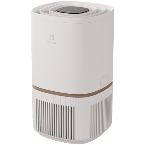Electrolux EPO50351SW air purifier, CADR 215 mc/h, 4 filtration levels, Wi-Fi &amp; app control, LED control panel with touch screen, HEPA filtration, Night mode, 4 filtration levels, White