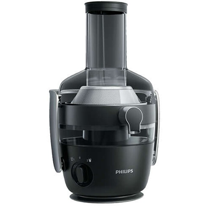 Philips Avance Juicer HR191970, 1000W, 1L juice, 2.1L pulp, 2 Speeds, XXL 80mm tube, Black