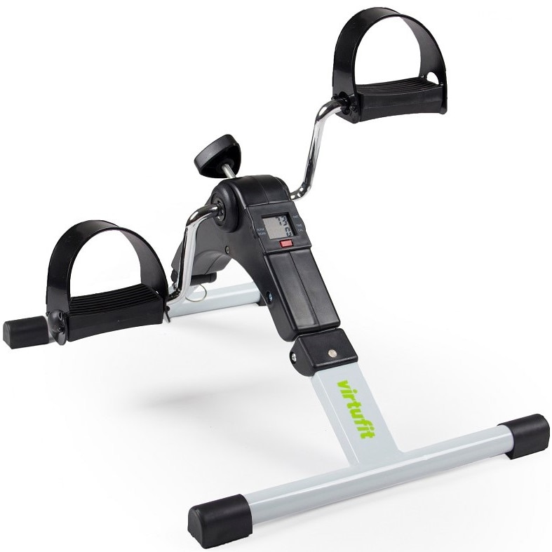Bicicleta mini exercitii pliabila de recuperare si fitness VIRTUFIT V2, rezistenta reglabila, calculator de antrenament, turbo-antrenor