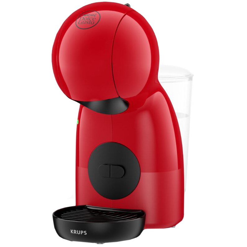 Espressor cu capsule Krups NESCAF Dolce Gusto Piccolo XS KP1A0510, 1600W, 15 bari, functie eco, capacitate rezervor 08L, rosu