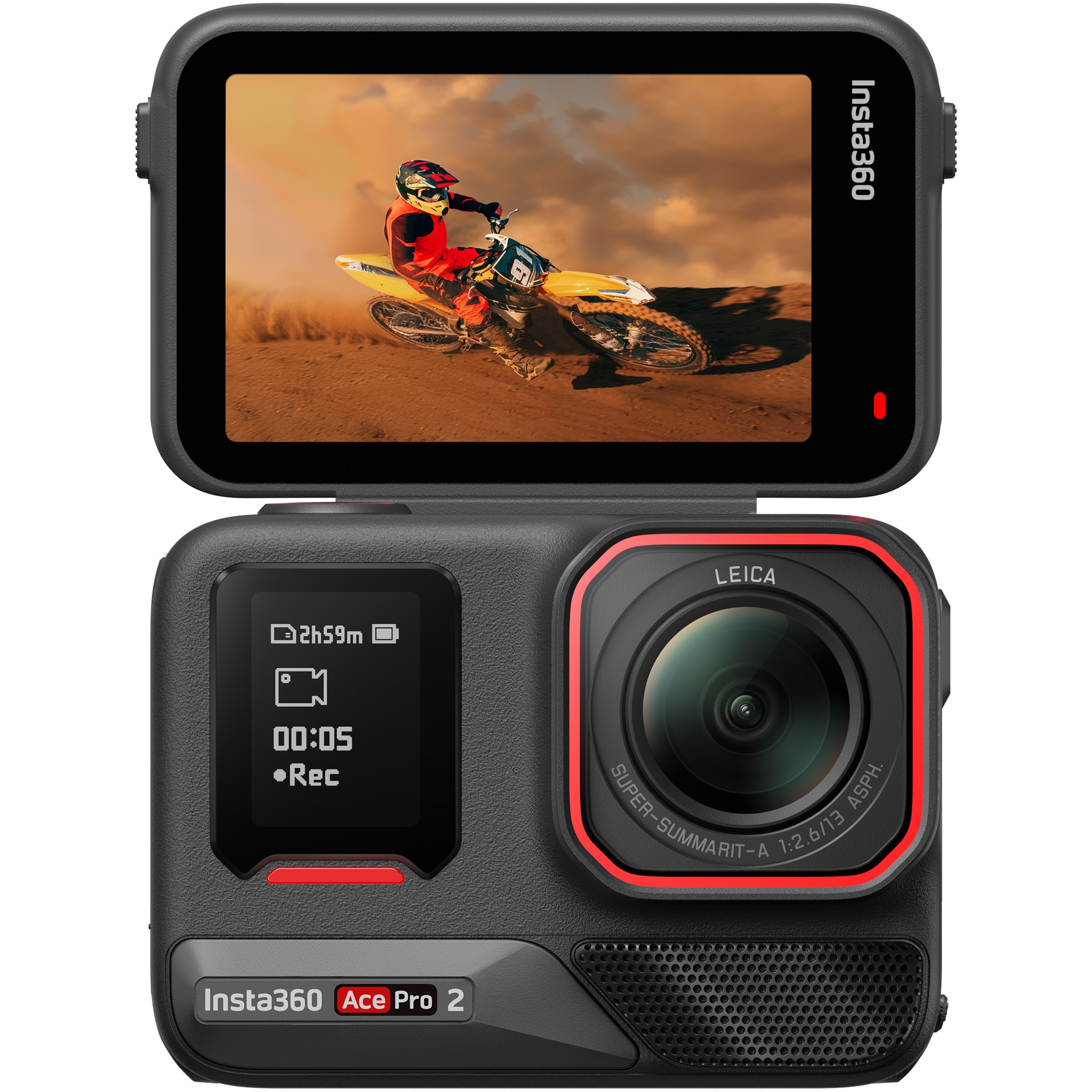 Sports video camera Insta360 Ace Pro 2 Dual-Battery, 8K, Black