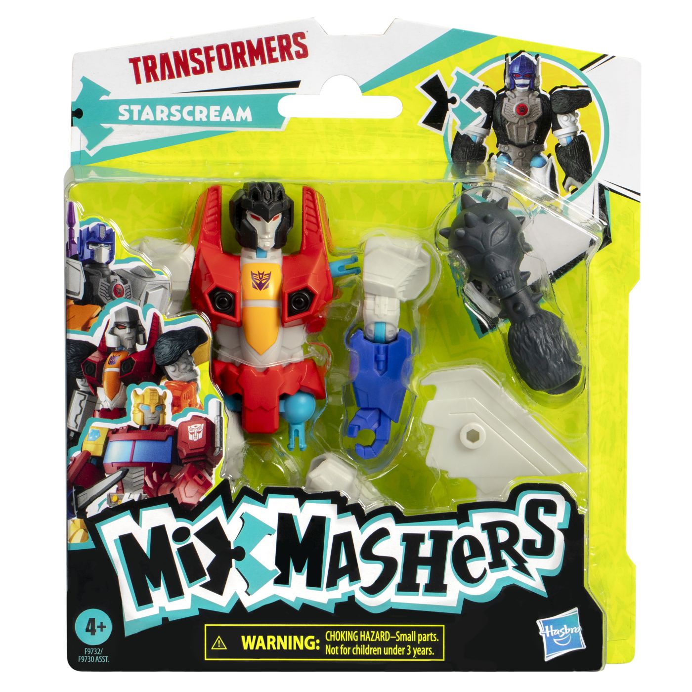 Figurina Transformers Mix Mashers - Starscream, 12 cm