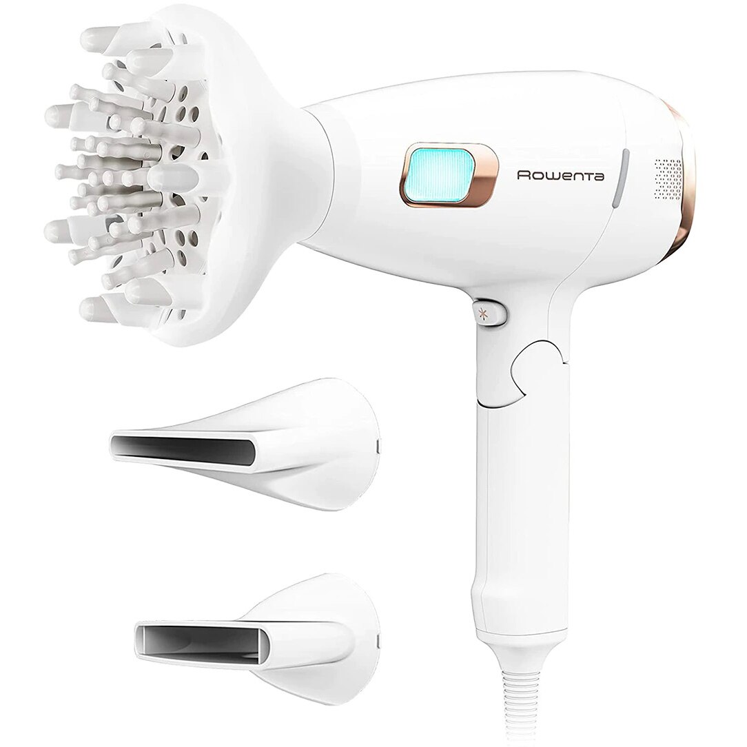 Hair dryer Ultimate Experience Scalp Care CV9240F0, 2200W, Active scalp revitalizer, Advanced Care function, Ionic Booster technology, white