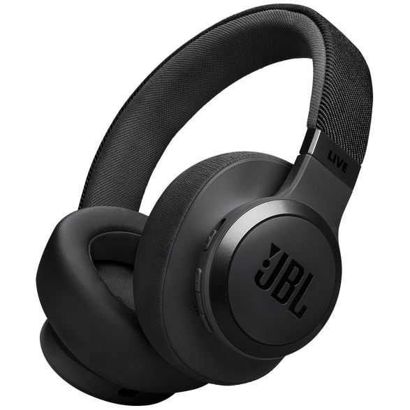 Wireless over-ear headphones JBL LIVE 770NC, True Adaptive NC, Bluetooth, Multi-Point, Black