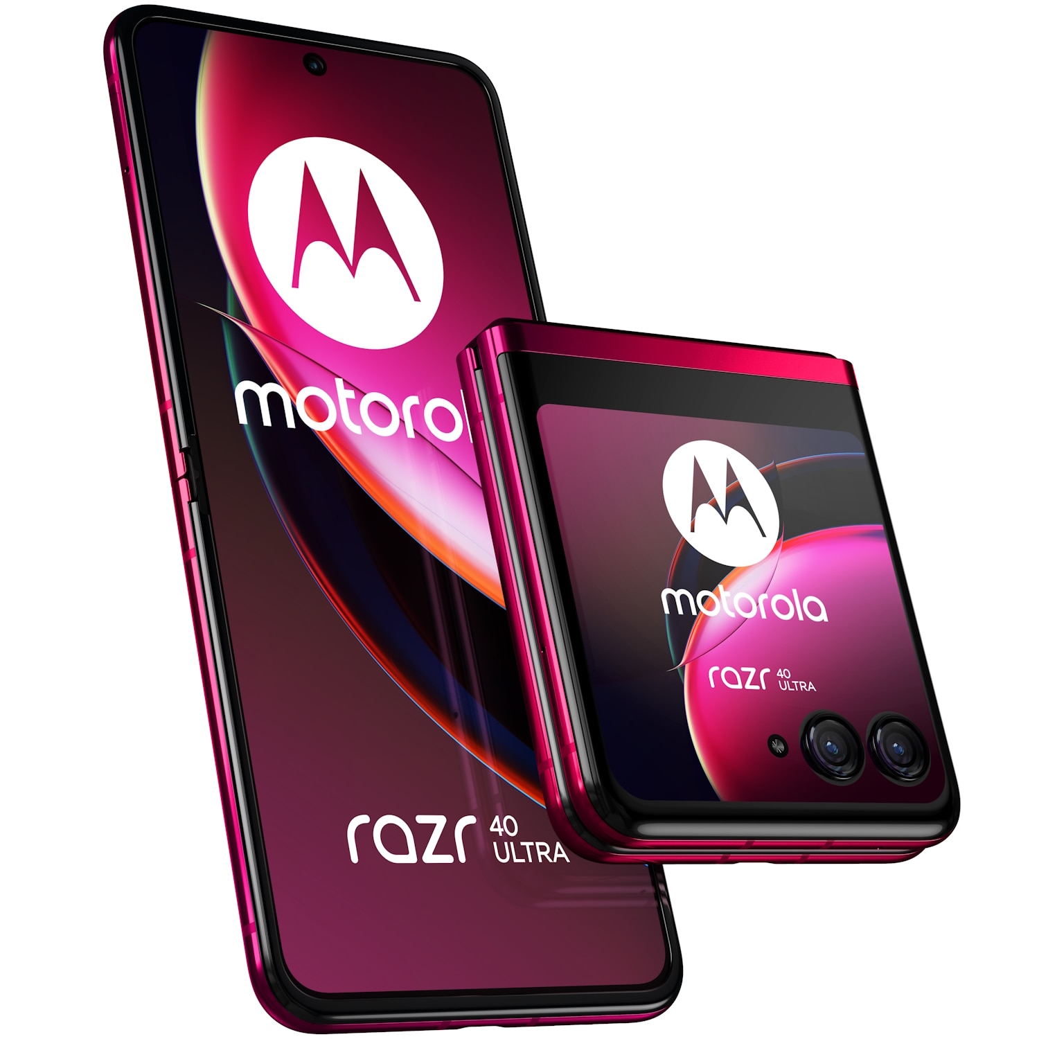 Telefon mobil Motorola razr 40 ultra, Dual SIM, 8GB RAM, 256GB, 5G, Viva Magenta