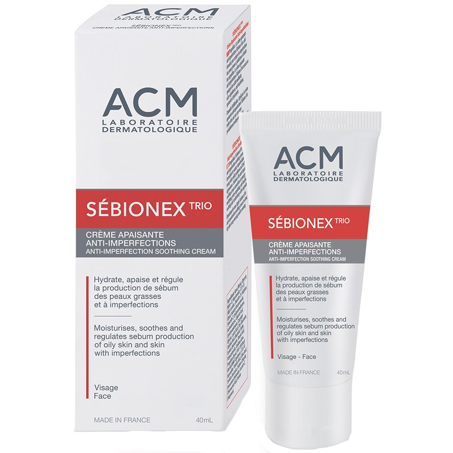 Crema calmanta ACM Sebionex Trio anti-imperfectiuni, 40 ml