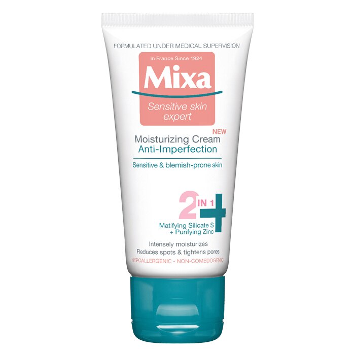 Crema hidratanta 2 in 1 Mixa anti-imperfectiuni, 50 ml