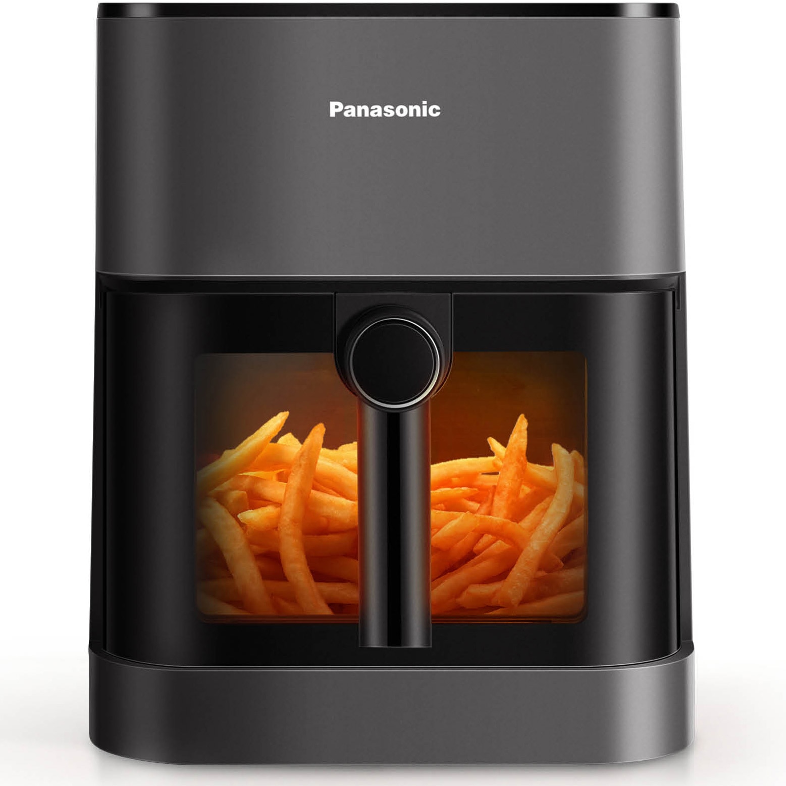 Panasonic NF-CC500SXE hot air fryer, steam function, 5L, 80°-200°, 11 presets, 1450W, black