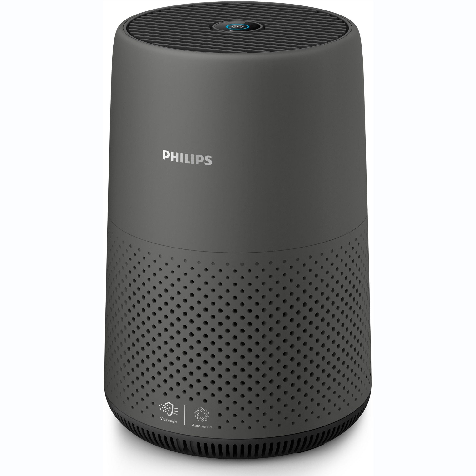 Compact air purifier Philips AC85011, CADR 190 mch, HEPA and active carbon filter, Night mode, Black