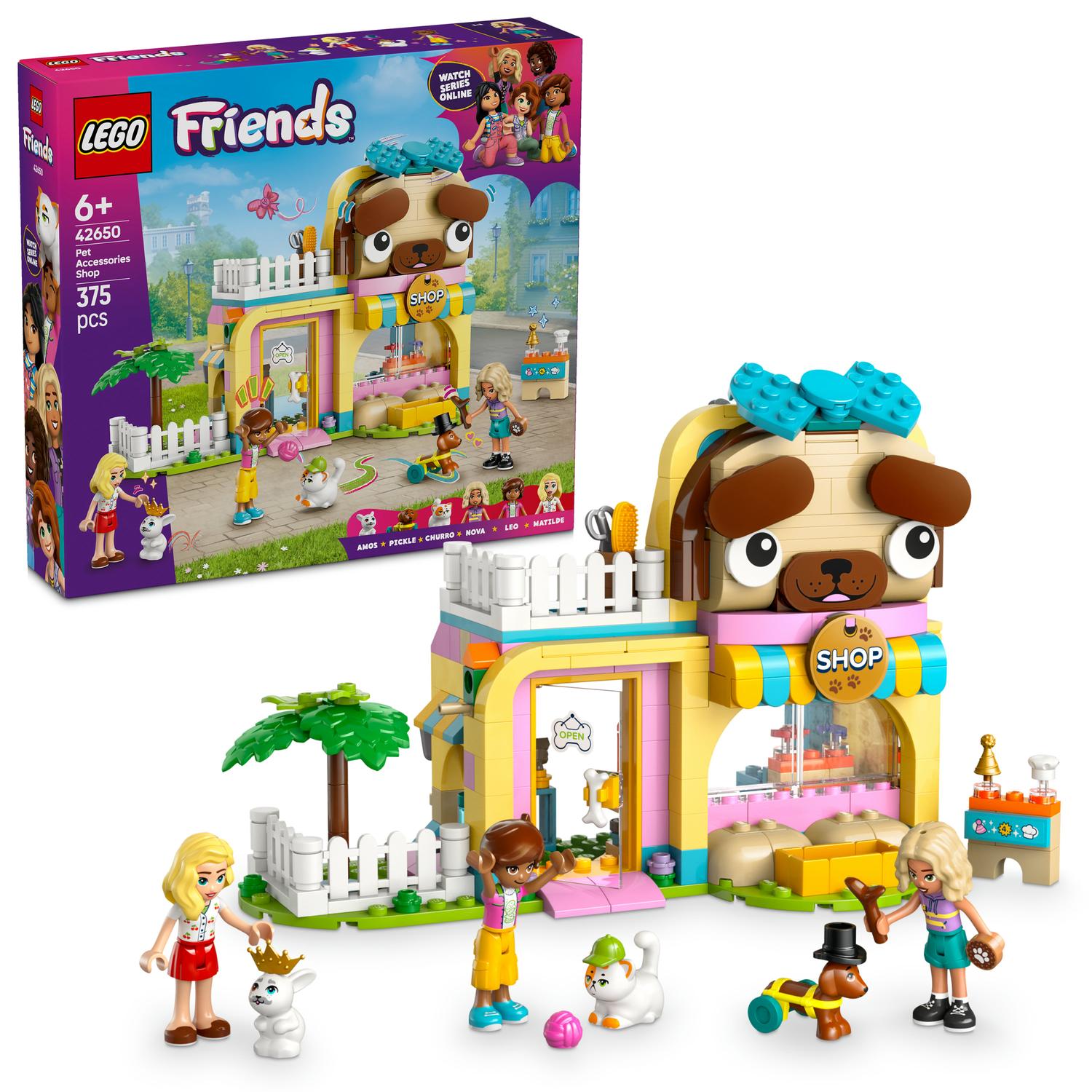 LEGO® Friends - Pet Shop 42650, 375 pieces