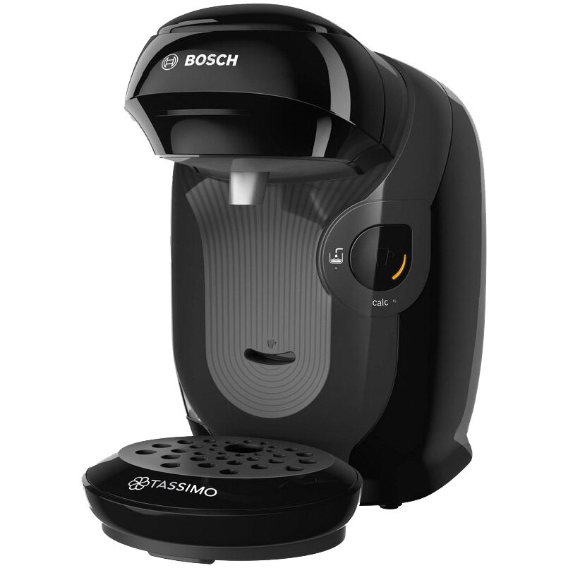 Bosch Tassimo Style TAS1102 espresso machine, 1400w, 33 bar, 07l, self-cleaning and decalcification, capsules, black