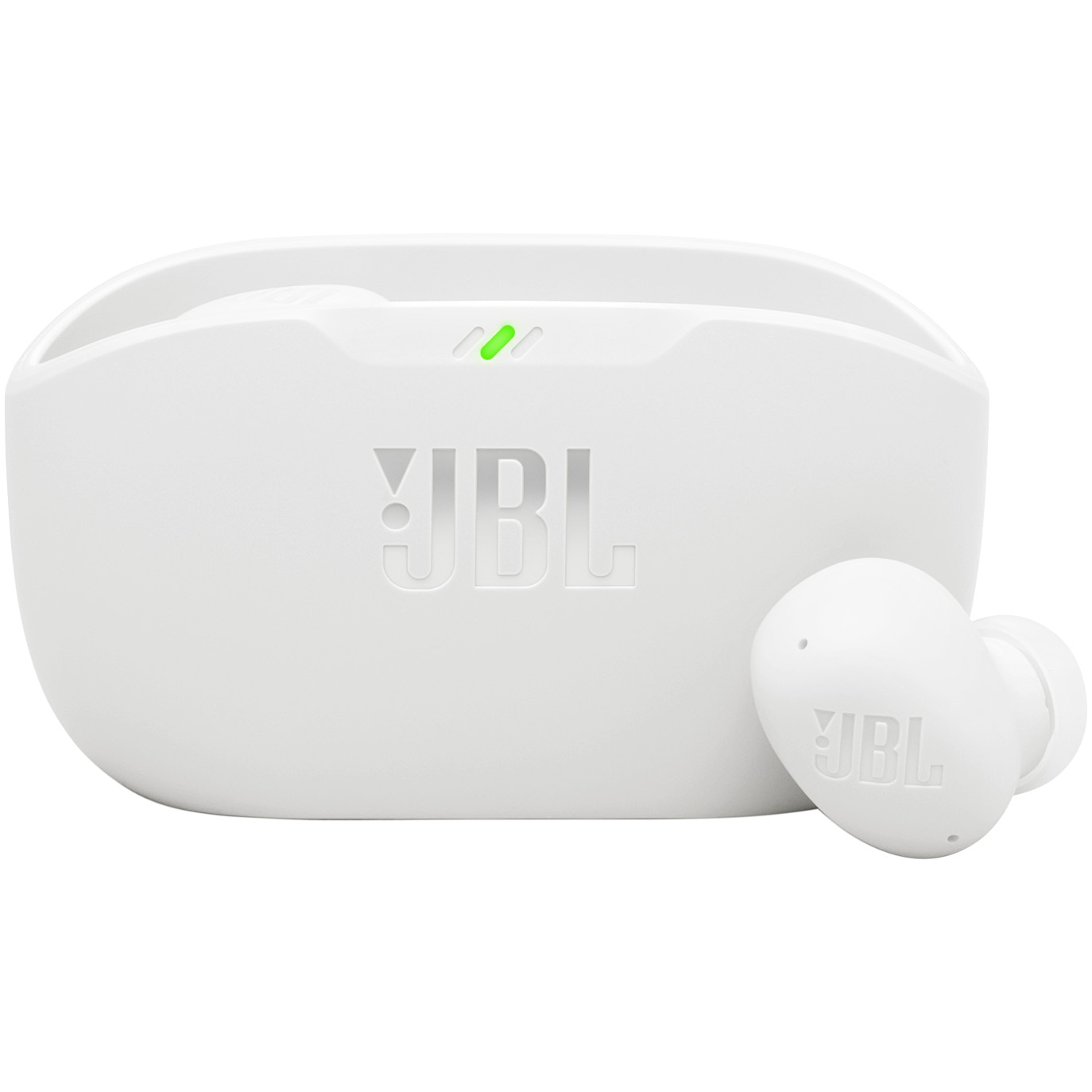 In-Ear Headphones JBL Wave Buds 2, True Wireless, Bluetooth, ANC, IP54, Autonomy 40 hours, Multi-Point, White