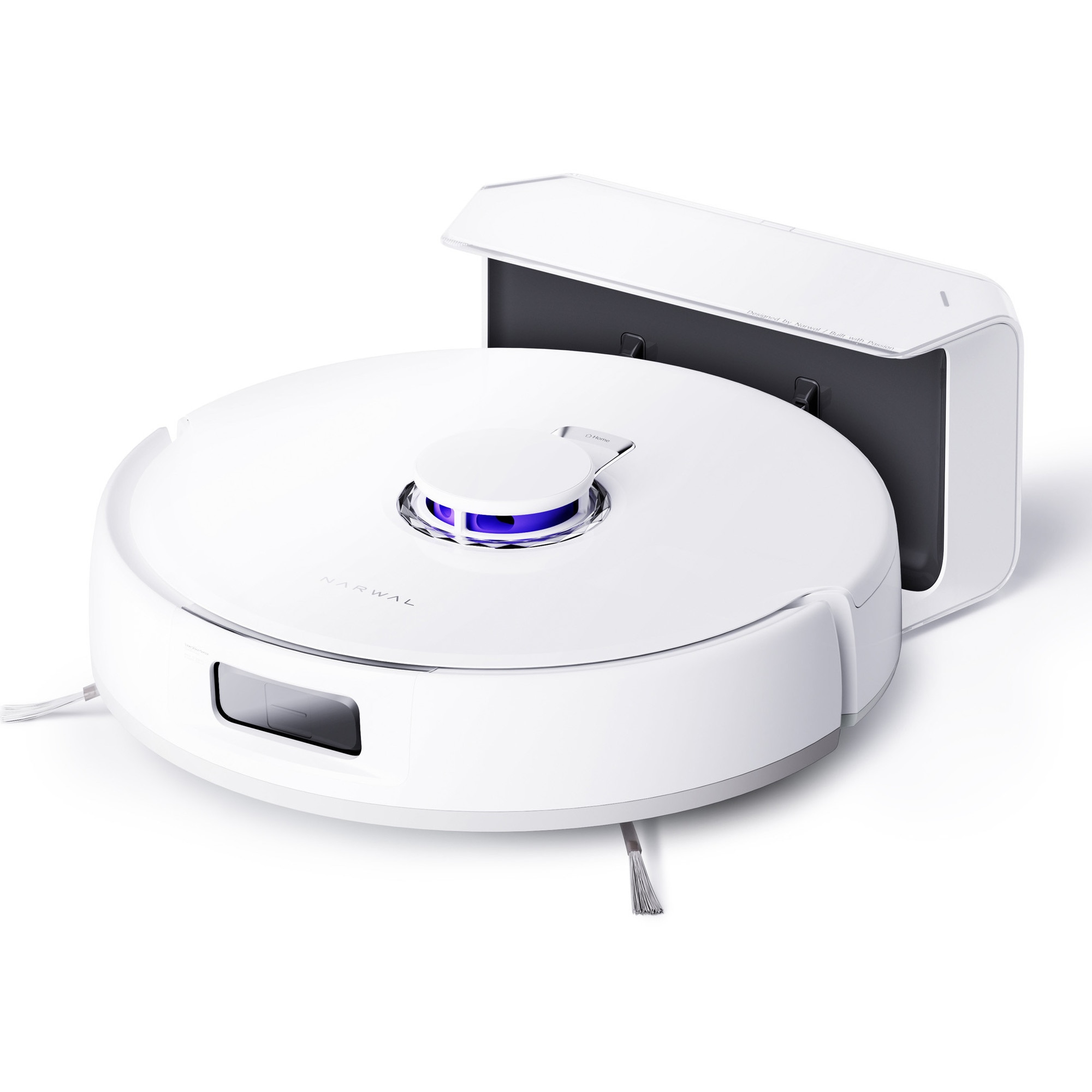 Narwal X Plus robot vacuum & mop, 7800 Pa, 3D mapping, Tri-laser, 1L dust bag, white