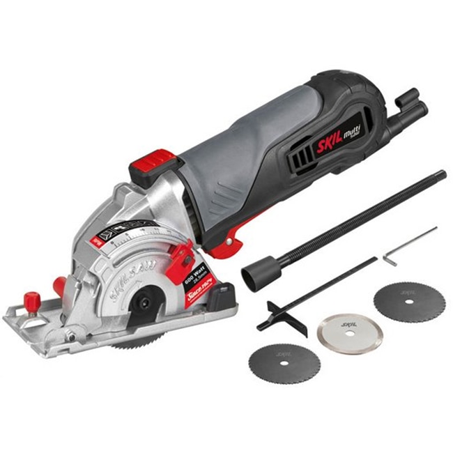 Fierastrau circular Skil Multi F0155330AA, 600W, 6000 RPM + 2 panze, 1 disc diamantat