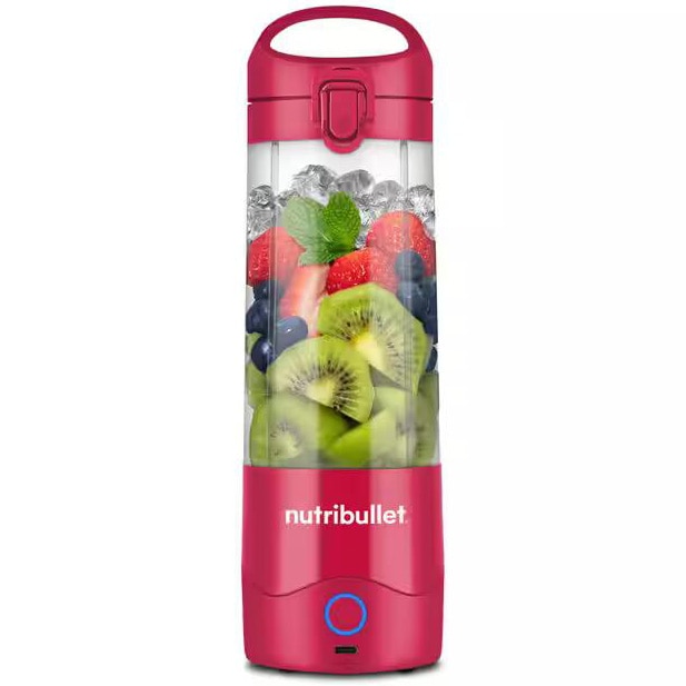 Nutribullet® NBP003MA portable blender, 475 ml cup, USB-C, magenta