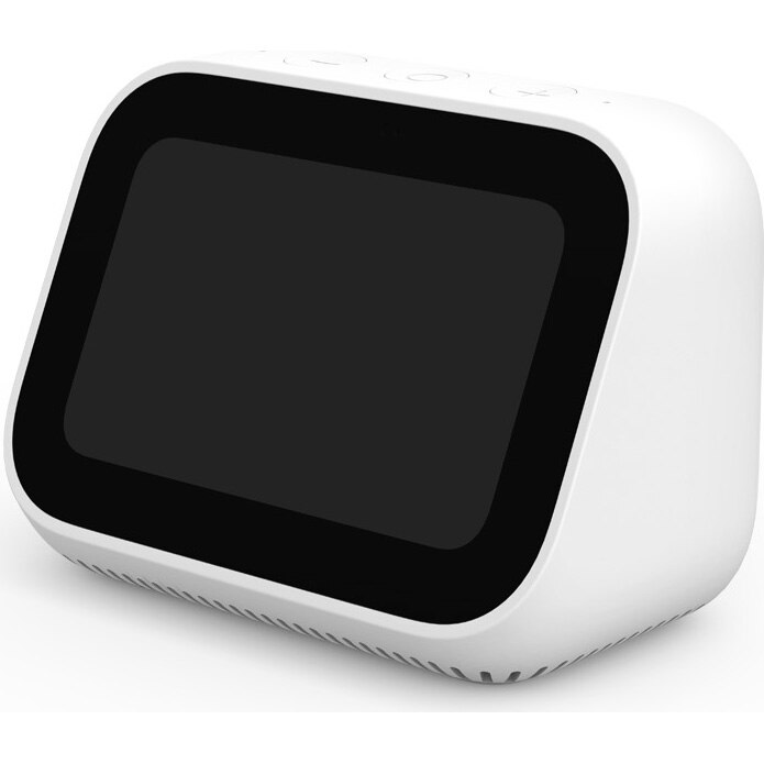 Ceas si boxa inteligenta Xiaomi Mi Smart Clock, 4" touchscreen, Google Assistant, Comenzi Vocale, 2 microfoane, Wi-Fi, Bluetooth, Alb