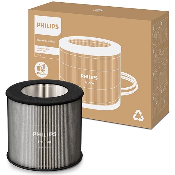 Filtru Philips NanoProtect HEPA FY0900/30 seria 900, pentru purificatoarele de aer seria 900 (AC092x)