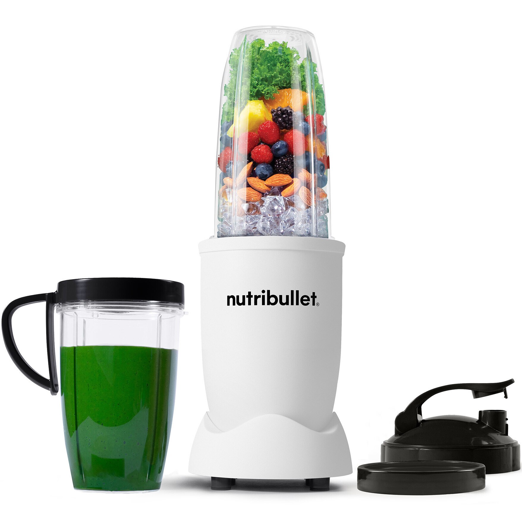 Blender Nutribullet Pro NB907MAB, 900 W, 1 speed, 5 accessories, black