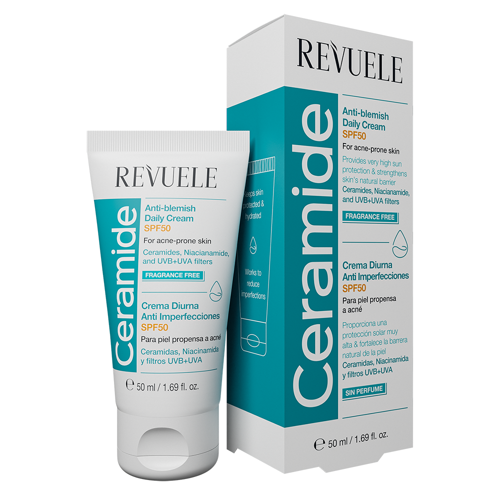 Crema anti-imperfectiuni, SPF 50, Revuele, 50 ml