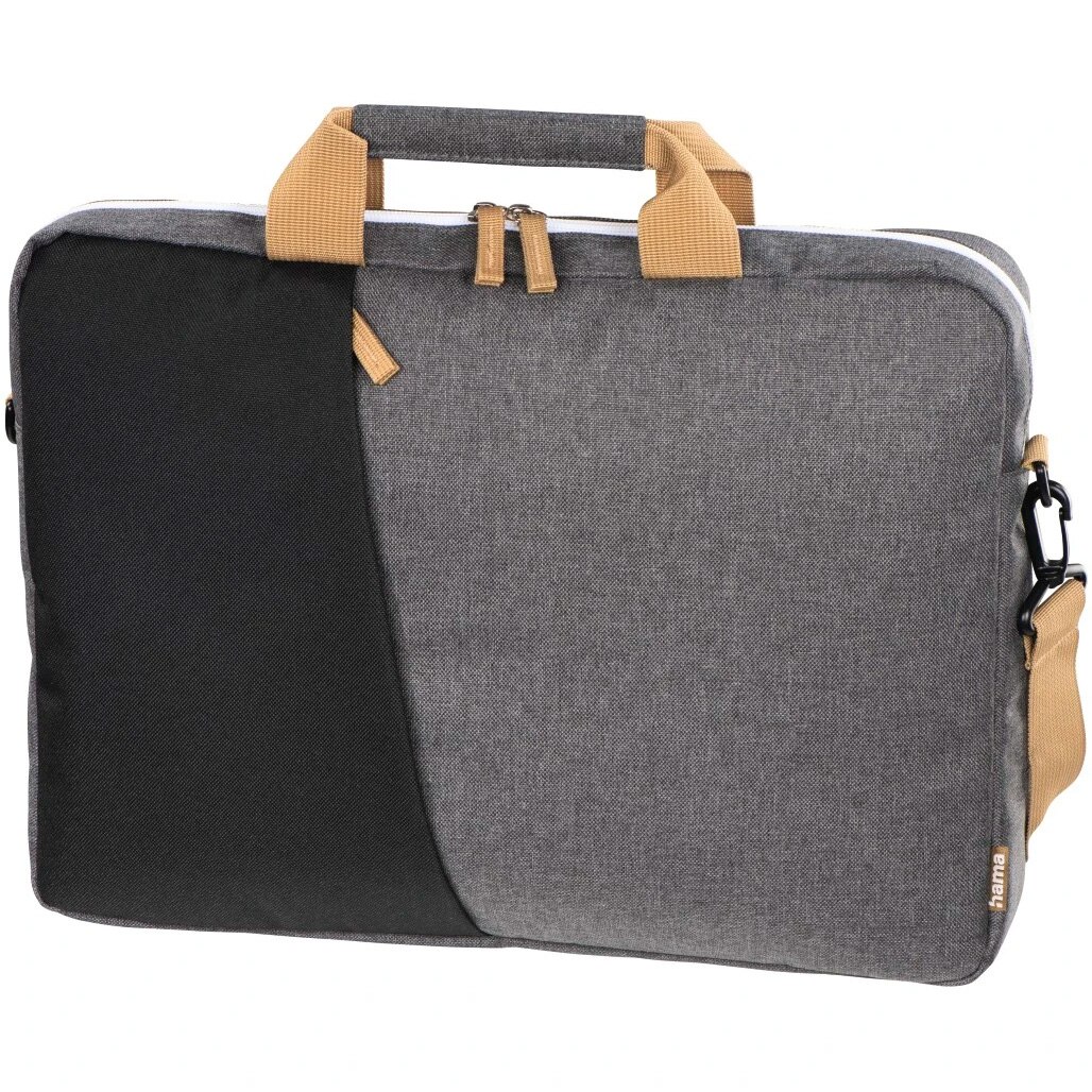 Hama Florence Laptop Bag, Up to 44 Cm (17.3"), Black/Gray