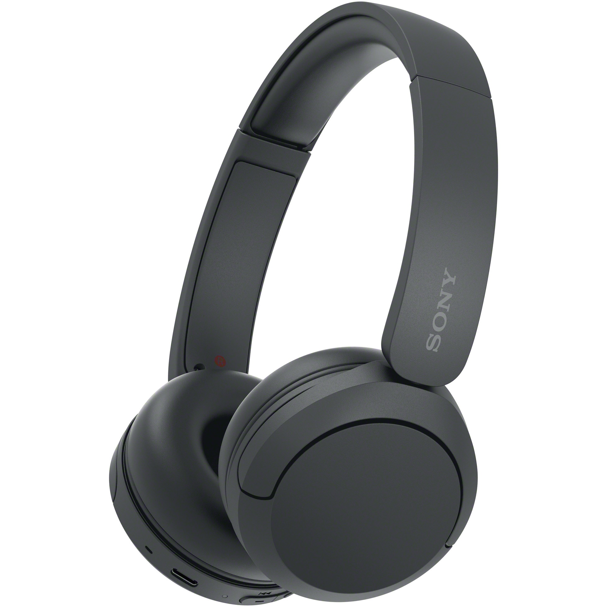 Sony WH-CH520B On Ear Headphones, Wireless, Bluetooth, Microphone, Quick Charge, 50 hours of battery life, Black