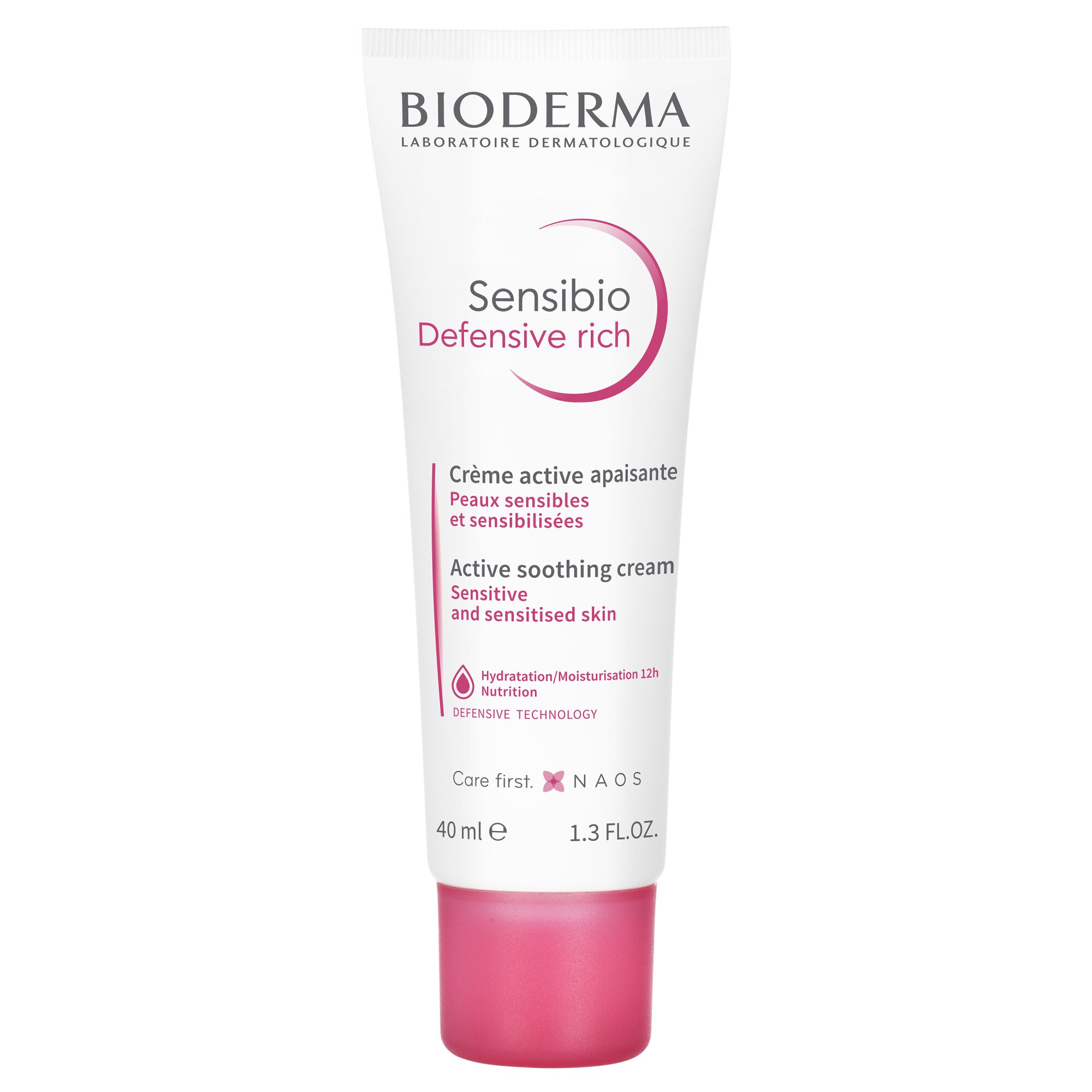 Bioderma Sensibio Defensive Rich soothing face cream, for sensitive skin, 40 ml