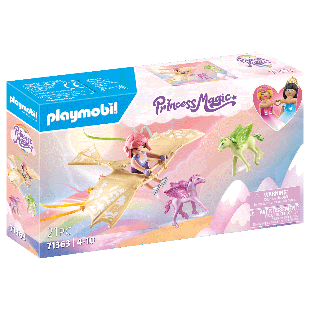 Playmobil Princess Magic - Calatorie cu Pegasus printre nori
