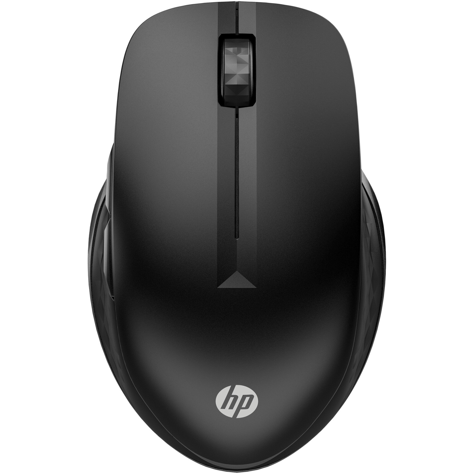 Mouse wireless HP 430 Multi-Device, nano-dongle USB 2,4GHz, ambidextru, realizat 70% din plastic reciclat, autonomie max. 24 de luni, baterie AA inclusa, 4000 DPI, 5 butoane, negru