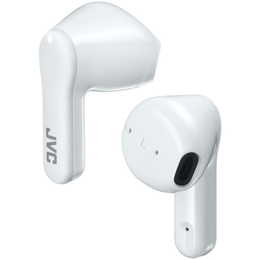Casti True Wireless JVC HA-A3T-W-U, In Ear, Bluetooth, Microfon, Autonomie 22 ore, Alb