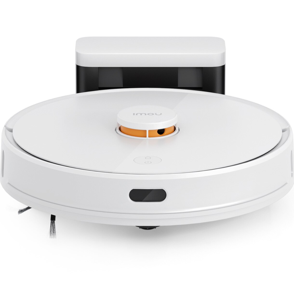 Robot de aspirare Imou RV1C, 50 W, putere de aspirare pana la 2700 Pa, autonomie max 110 min, navigare Laser, baterie 3200 mAh, capacitate rezervor apa 250 ml, capacitate cos praf 300 ml, alb