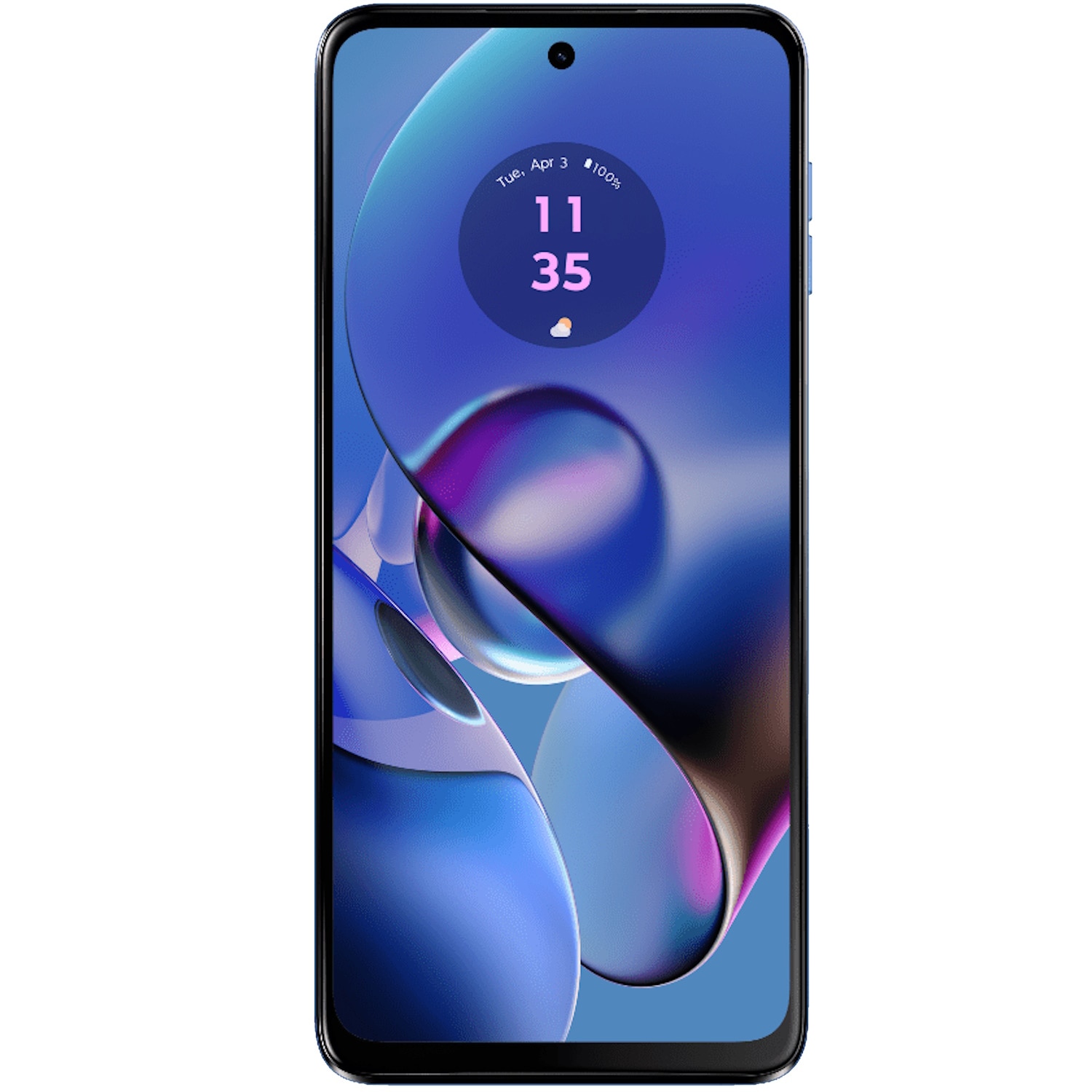 Telefon mobil Motorola Moto g54, Power Edition, 256GB, 12GB RAM, 5G, Pearl Blue