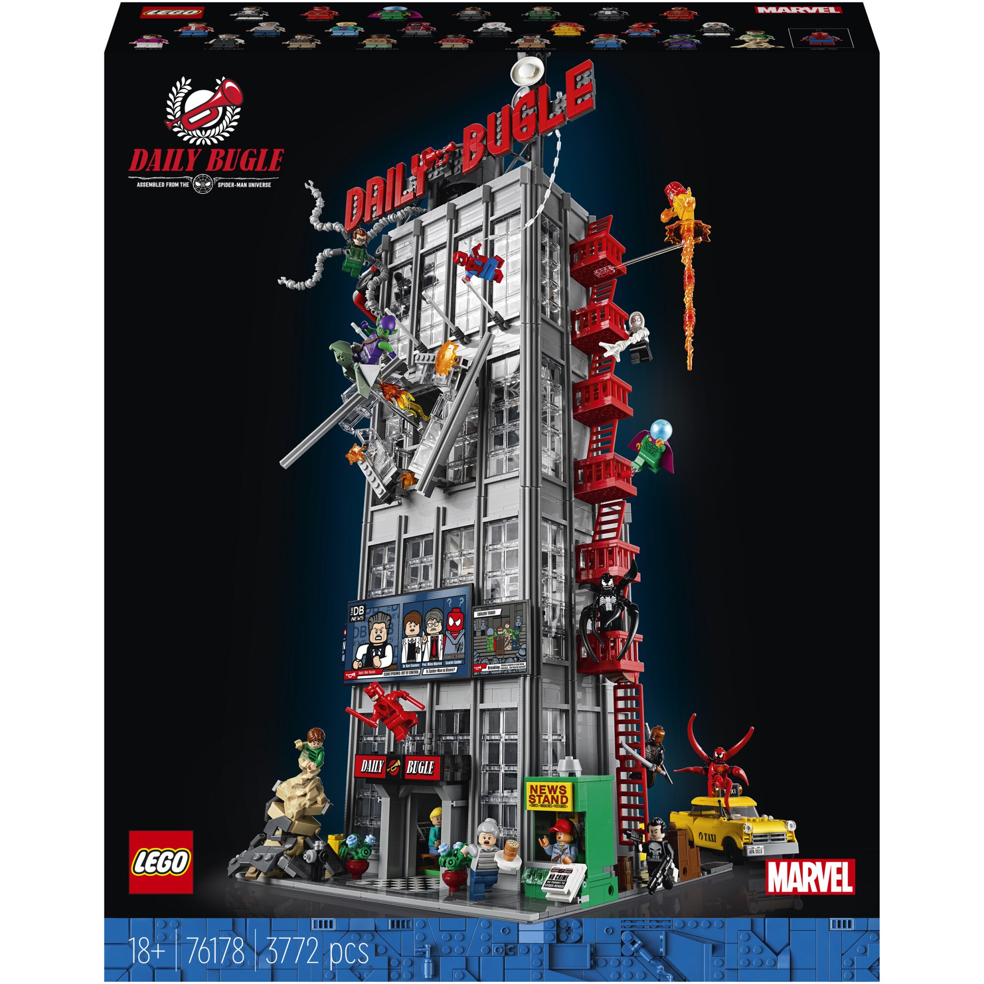 LEGO® Marvel - Spider-Man Daily Bugle 76178, 3772 piese