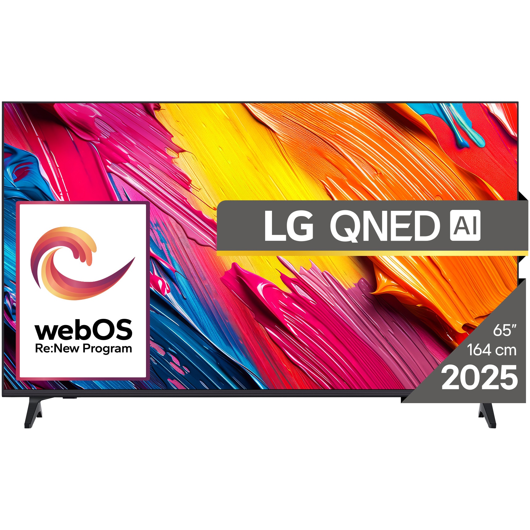 Televizor LG QNED 65QNED70A6A, 164 cm, Smart, 4K Ultra HD, Clasa F (Model 2025)