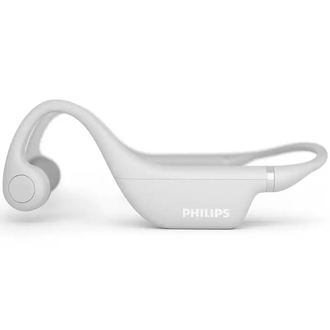 Philips TAK4607GY/00 Kids Headphones, Bone Conduction, Bluetooth, Waterproof, Gray