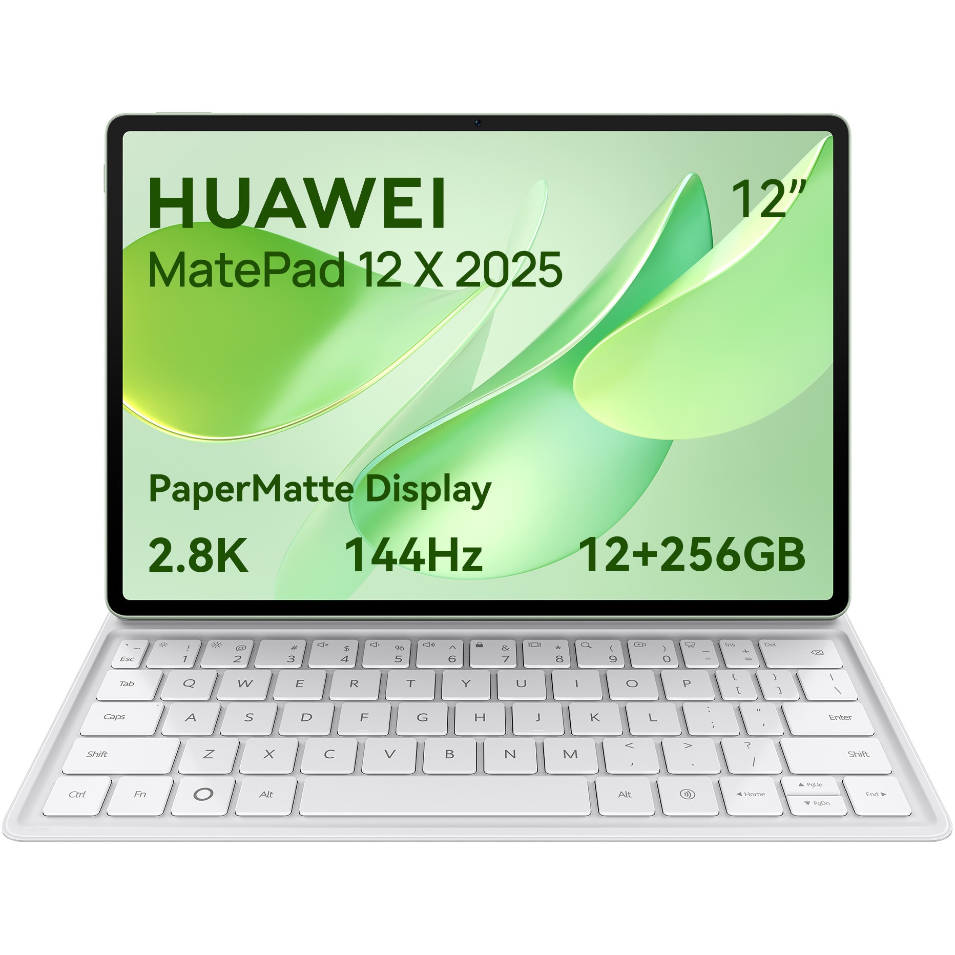 Tablet Huawei MatePad 12 X 2025, PaperMatte Edition, 12", 12GB RAM, 256GB, Green + Huawei Keyboard