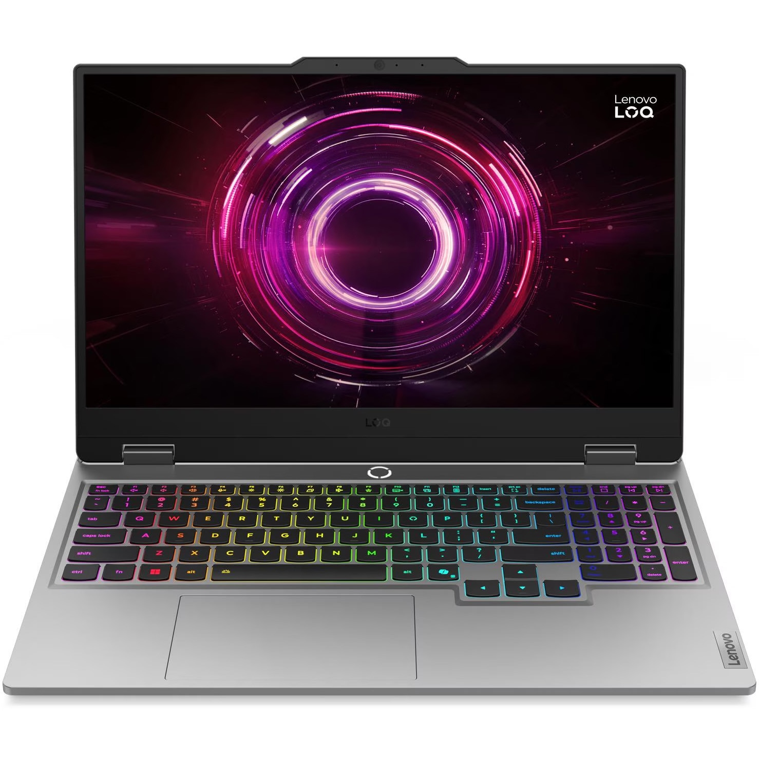 Lenovo LOQ 15AHP10 Gaming Laptop with AMD Ryzen™ 7 250 processor up to 5.1GHz, 15.6", Full HD, IPS, 144Hz, 16GB DDR5 RAM, 1TB SSD, NVIDIA® GeForce RTX™ 5060 8GB GDDR7, No OS, Luna Gray