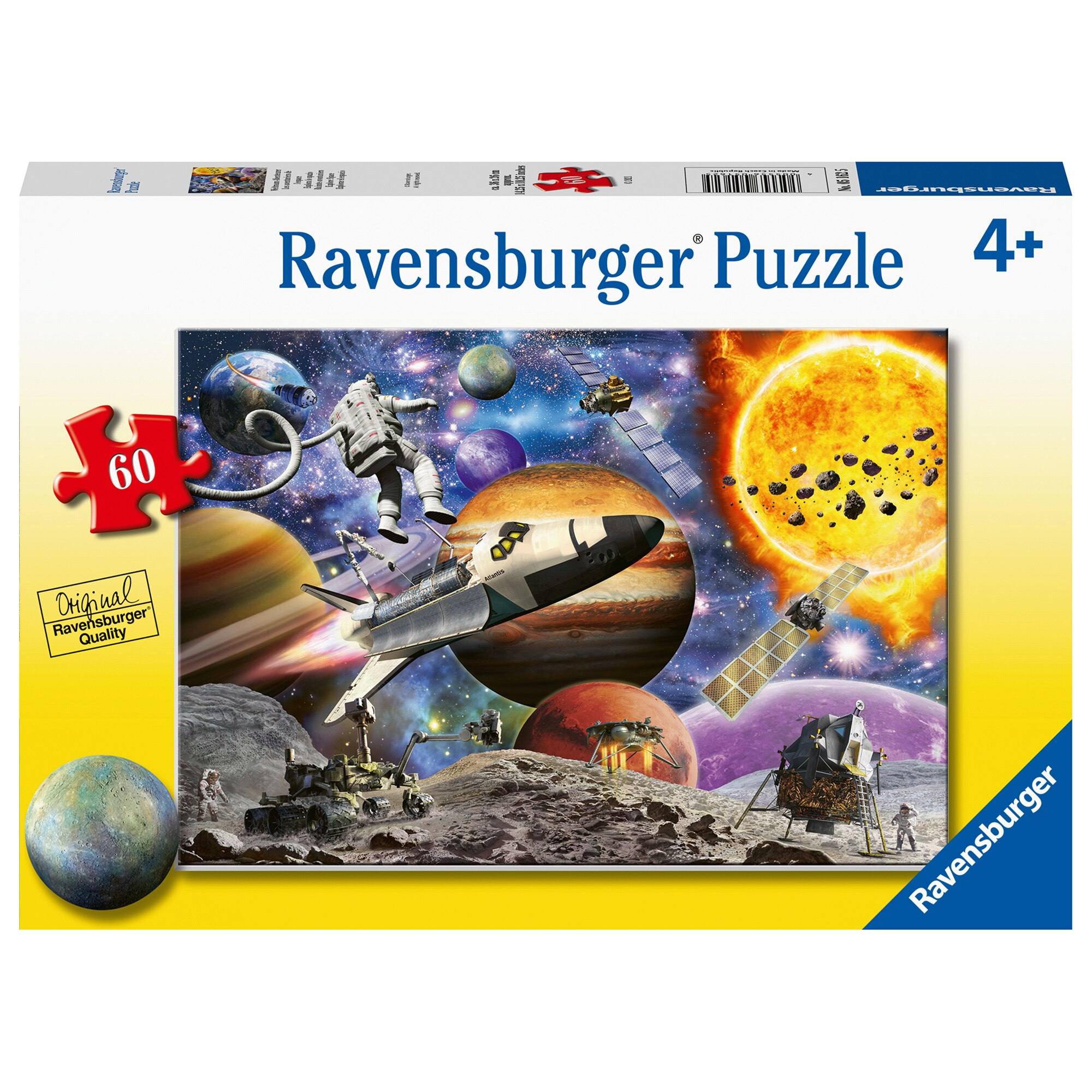 Puzzle Ravensburger - Explorare in spatiu, 60 Piese