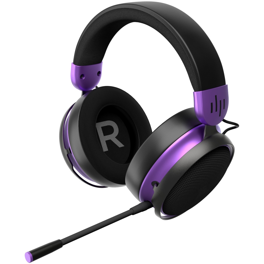 Dark Project Sono Wireless Gaming Headset, 53mm speakers, multiplatform, detachable microphone, 2.4 Ghz / BT 5.3 connectivity, 4 built-in EQ modes, up to 25h battery life, Black