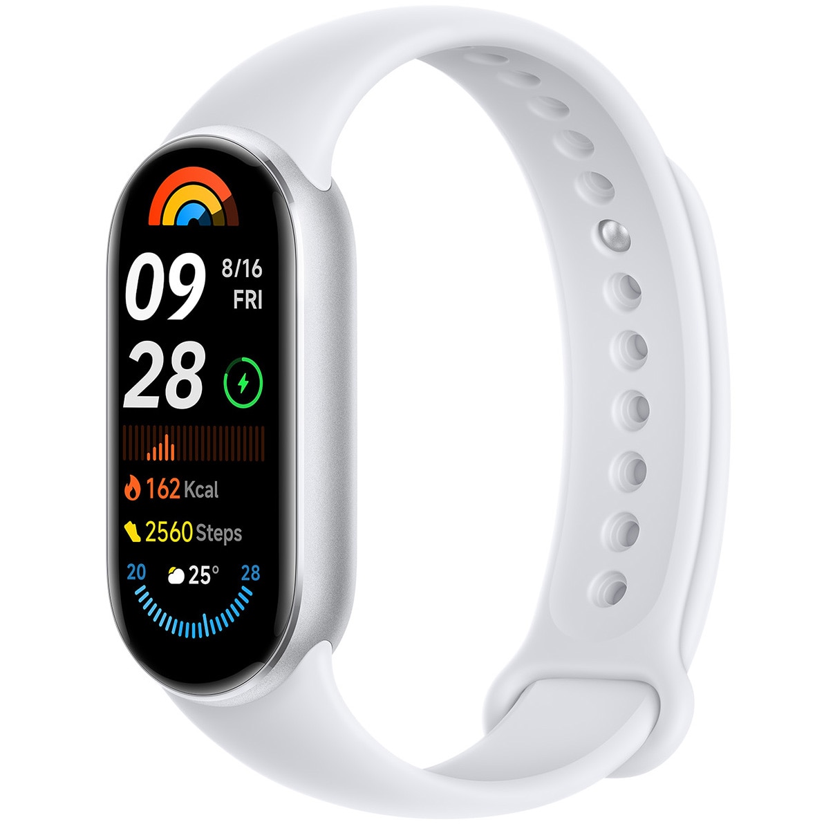 Fitness bracelet Xiaomi Smart Band 9, Glacier Silver